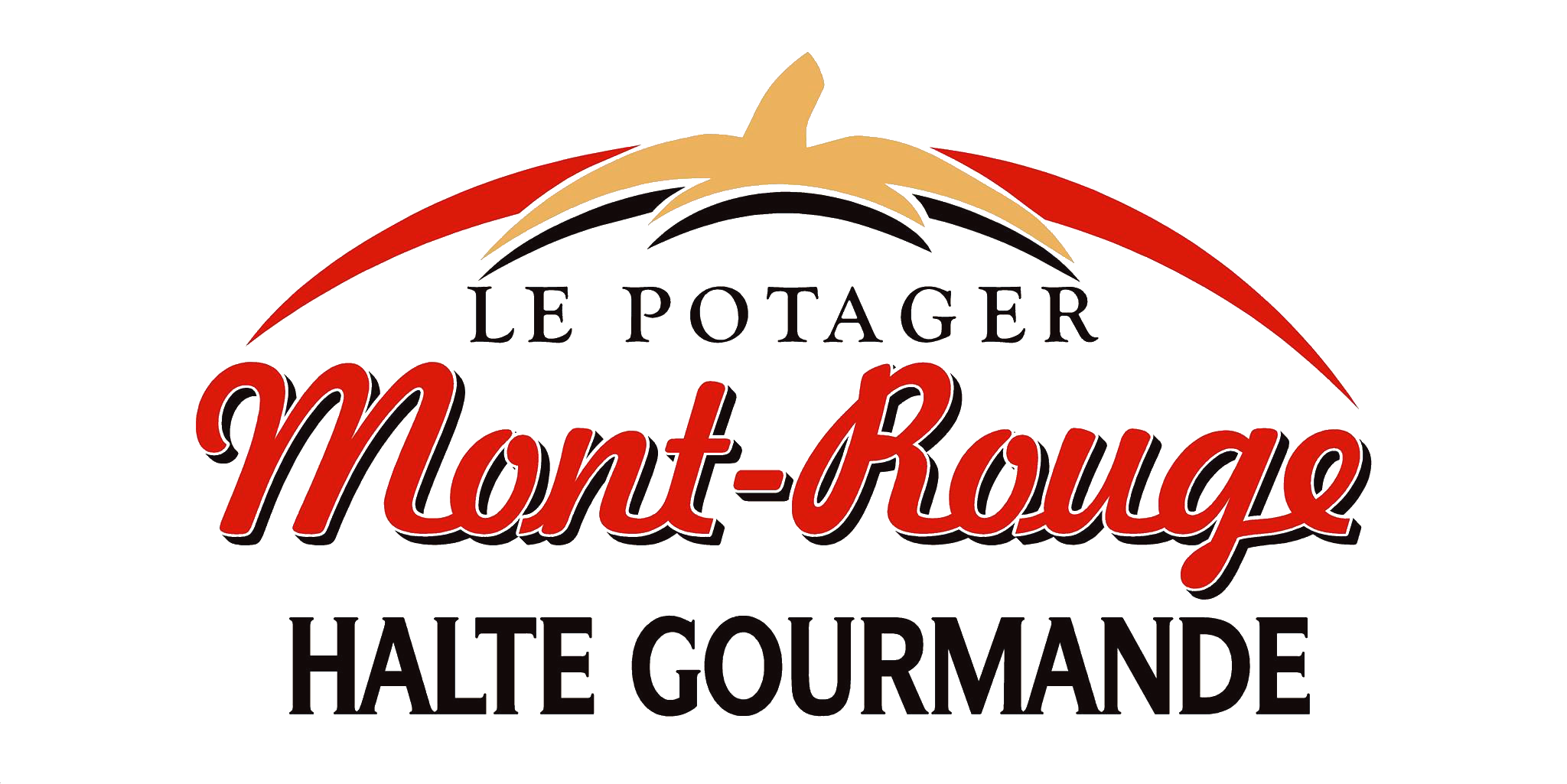 Logo Potager Mont-Rouge Halte Gourmande